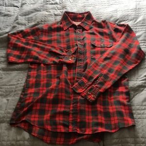 Men’s Plaid Button Down Shirt